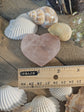 Rose Quartz Heart Shape Crystal Bowl - ~ 2iches x 2 inches